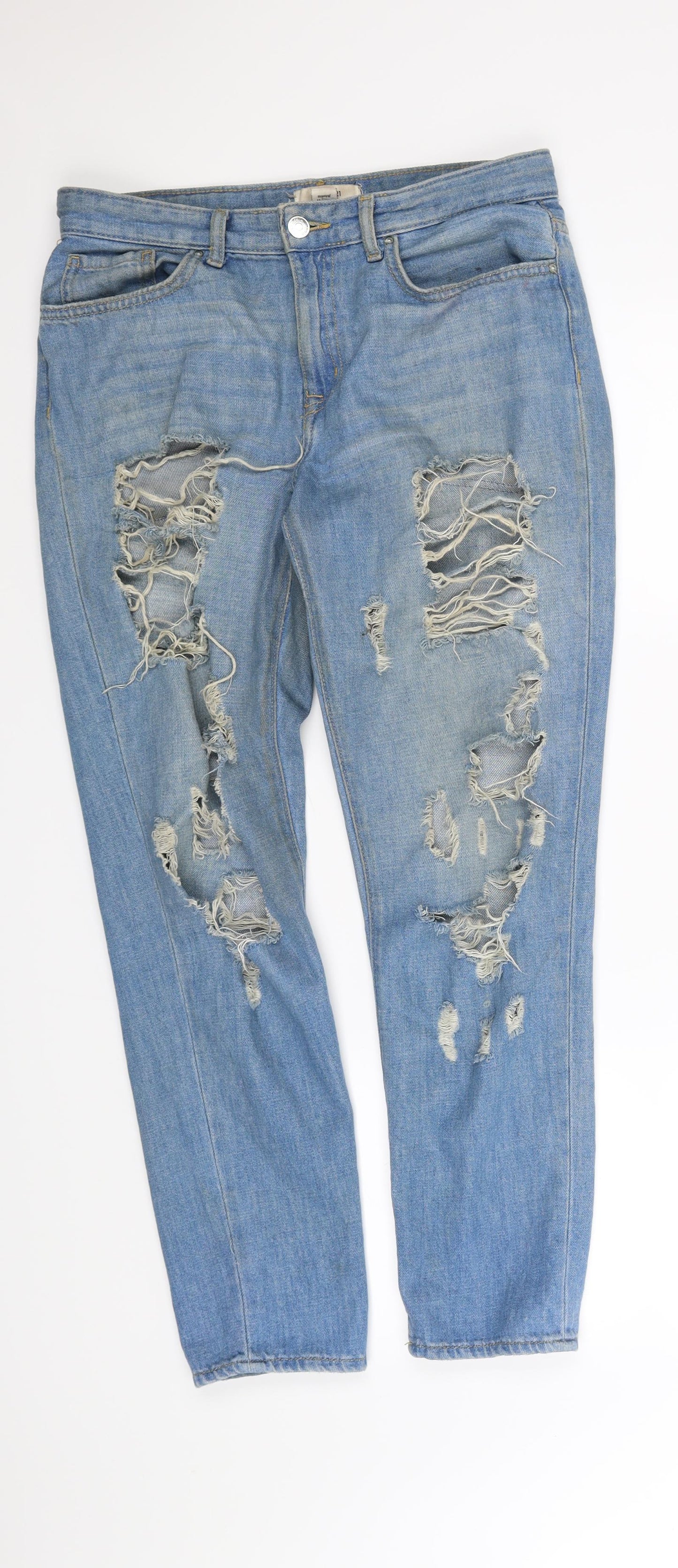 FOREVER 21 Womens Blue   Skinny Jeans Size 28 L30 in