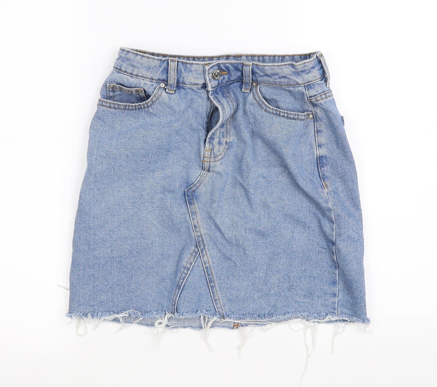 deniem co Womens Blue   Hot Pants Shorts Size 8