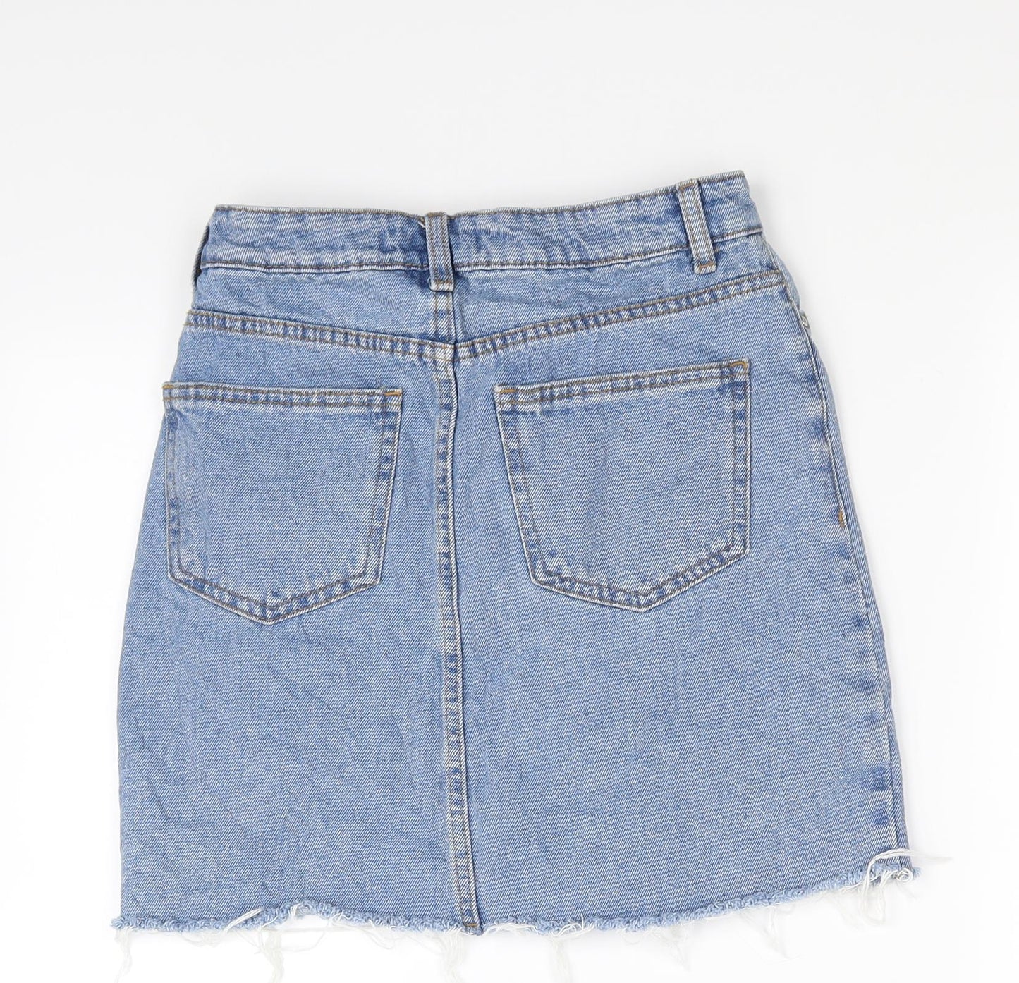 deniem co Womens Blue   Hot Pants Shorts Size 8