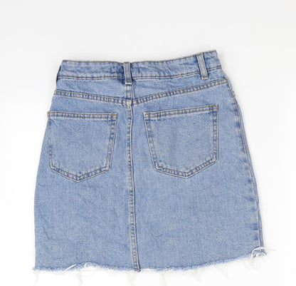 deniem co Womens Blue   Hot Pants Shorts Size 8