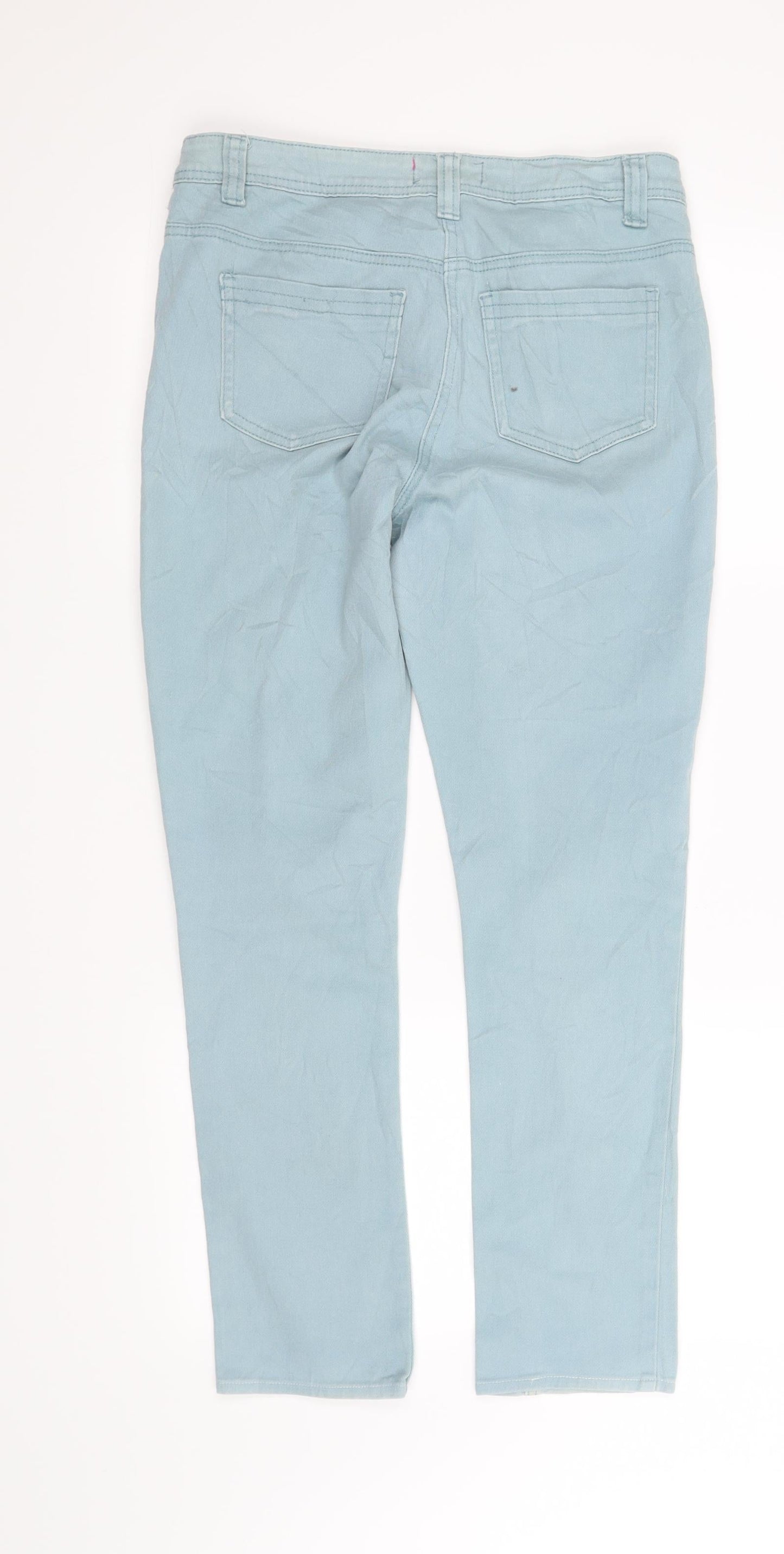 Womens UK Size 10 skinny Regular Fit Skinny Blue Jeans