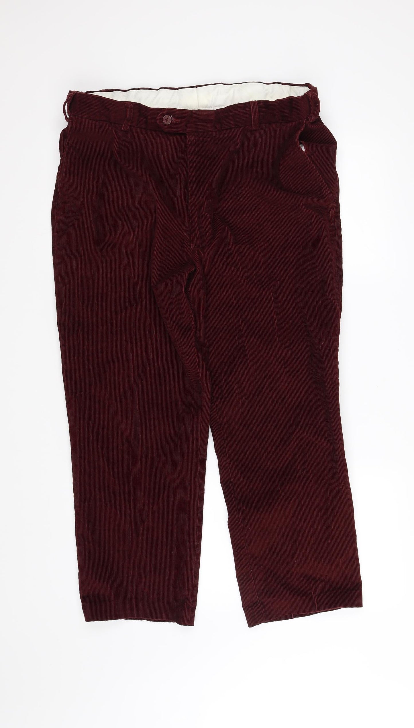 Womens UK Size 36 in pre worn Regular Fit  Red Trousers