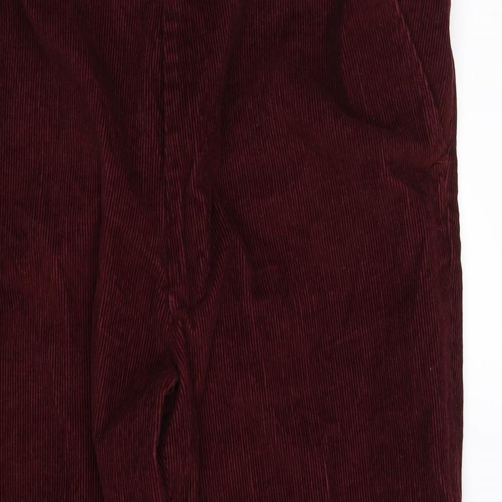 Womens UK Size 36 in pre worn Regular Fit  Red Trousers