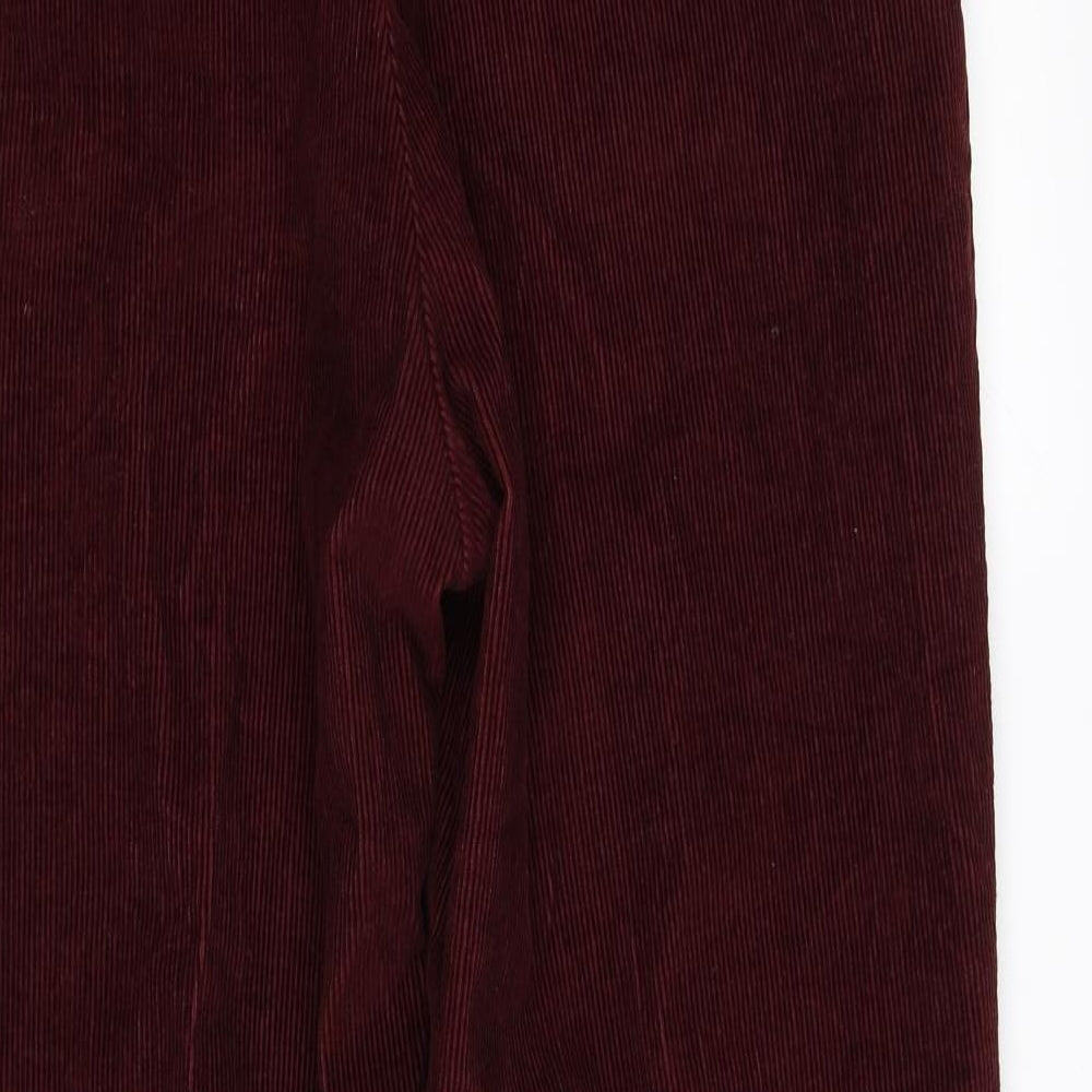 Womens UK Size 36 in pre worn Regular Fit  Red Trousers