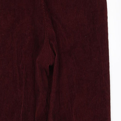 Womens UK Size 36 in pre worn Regular Fit  Red Trousers