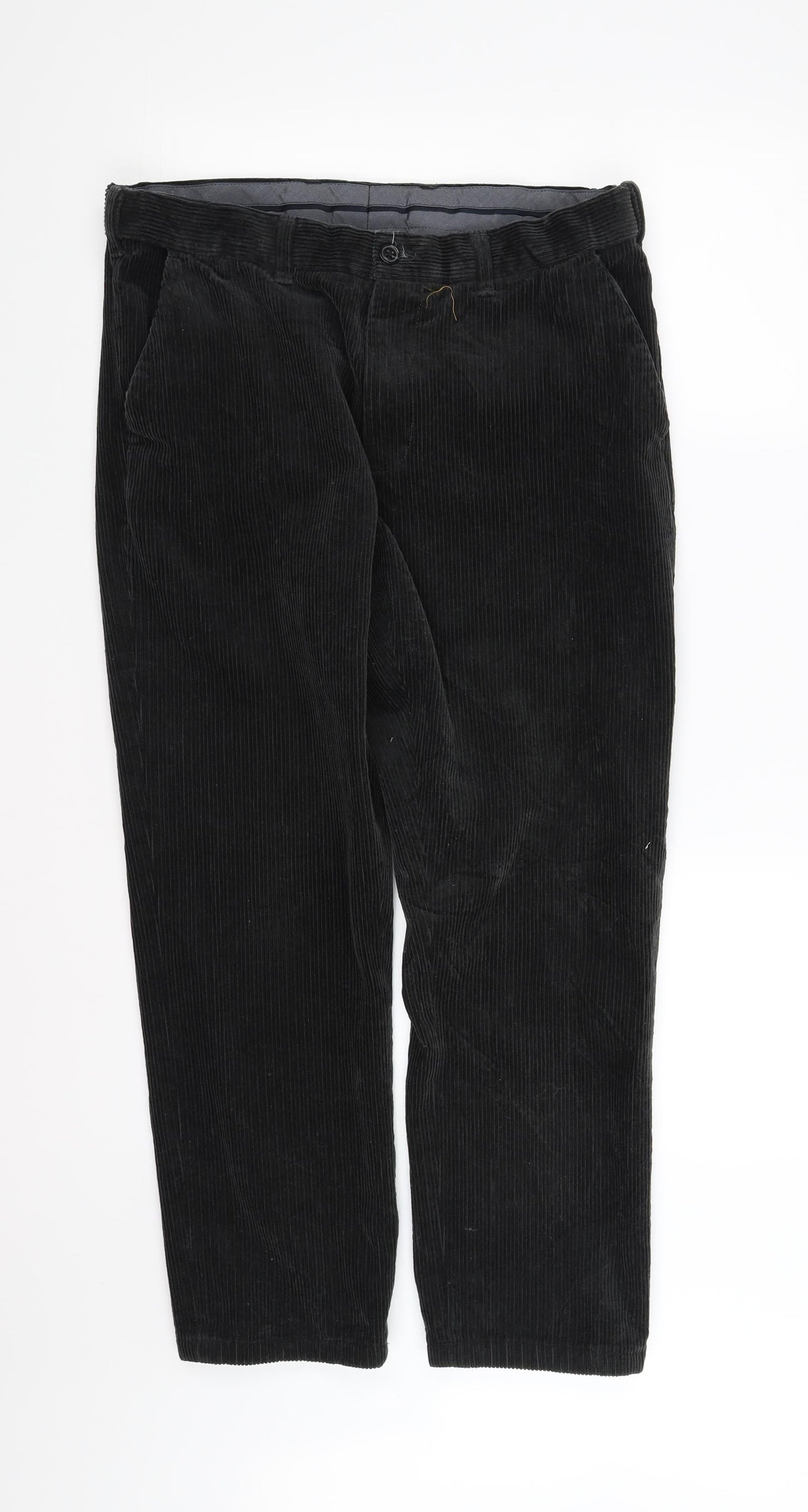 m&s Mens Black   Trousers  Size L L28 in