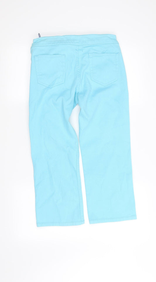 Oasis Womens Blue   Straight Jeans Size 10 L23 in