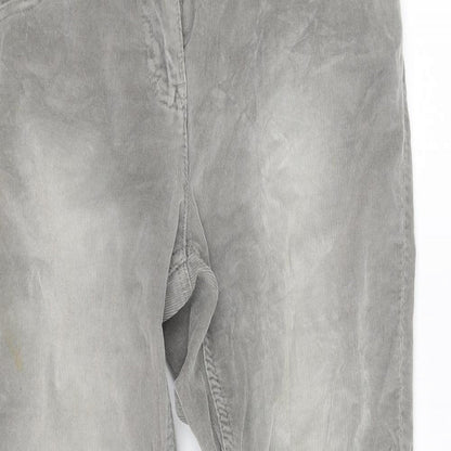 Womens UK Size 12 pre worn Regular Fit Straight Grey Jeans