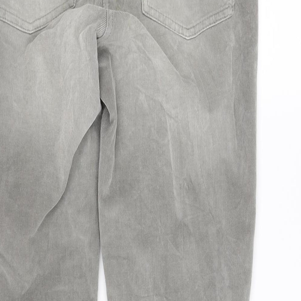 Womens UK Size 12 pre worn Regular Fit Straight Grey Jeans