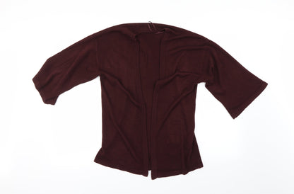 Dorothy Perkins Womens Brown   Cardigan Jumper Size 8