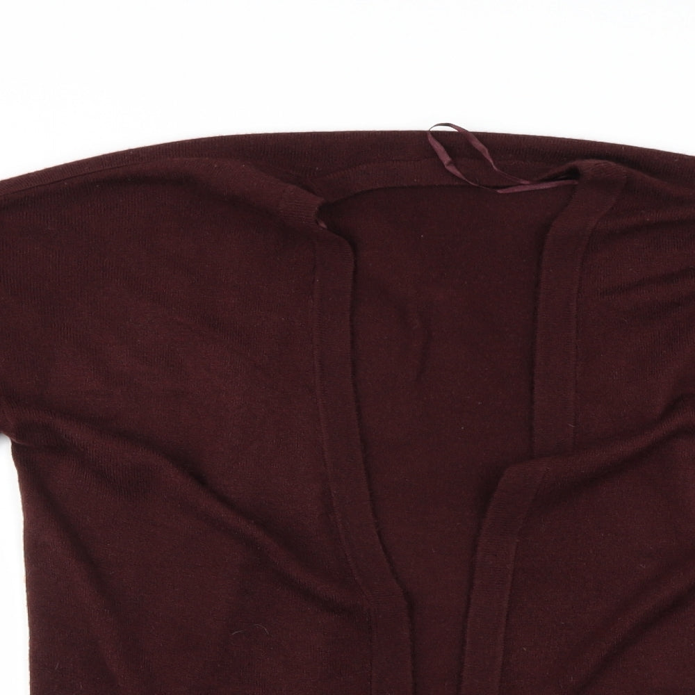 Dorothy Perkins Womens Brown   Cardigan Jumper Size 8
