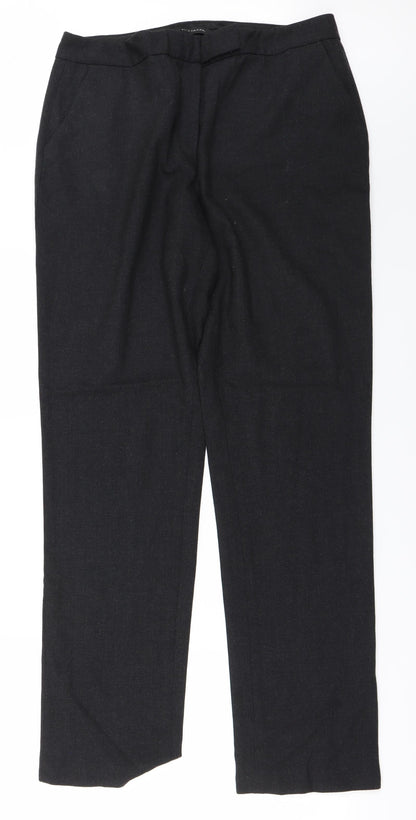 Elie Tahari Womens Grey    Trousers Size 12 L28 in