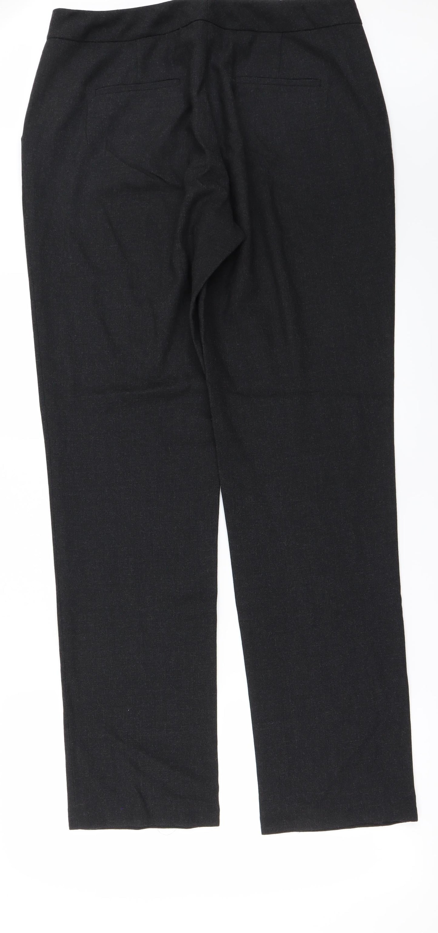 Elie Tahari Womens Grey    Trousers Size 12 L28 in