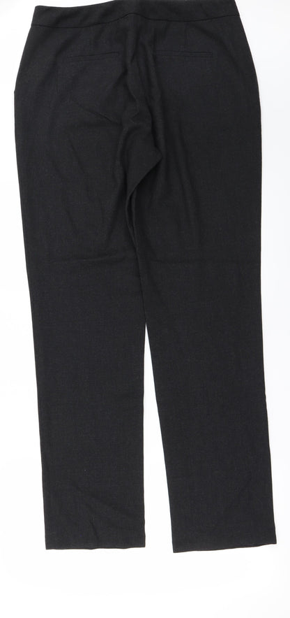 Elie Tahari Womens Grey    Trousers Size 12 L28 in