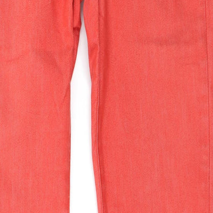 Gap Womens Red   Skinny Jeans Size 28 in L32 in