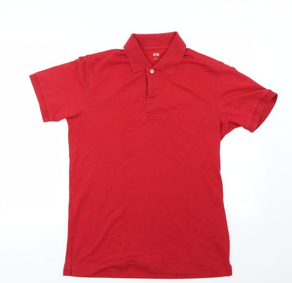 Preworn Mens Red    Polo Size S