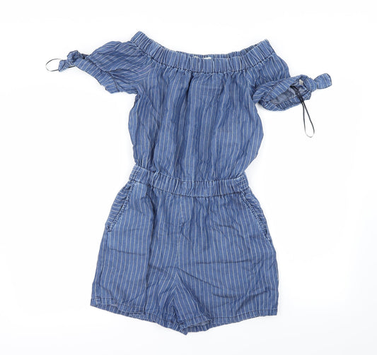 Zara Womens Blue   Jumpsuit One-Piece Size 4