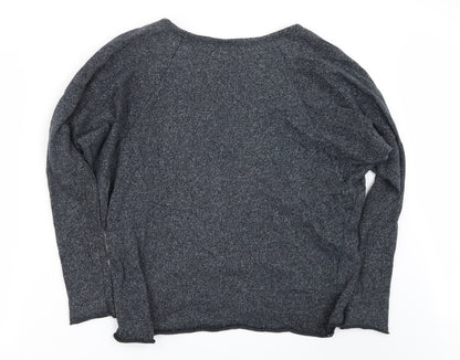 Topshop Womens Grey   Pullover Jumper Size 8