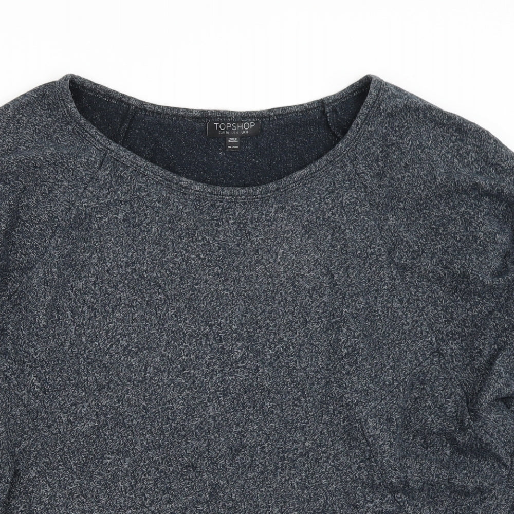 Topshop Womens Grey   Pullover Jumper Size 8