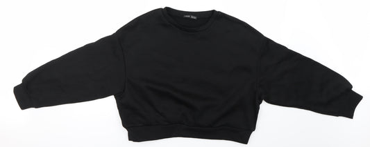 SheIn Womens Black   Pullover Jumper Size 8