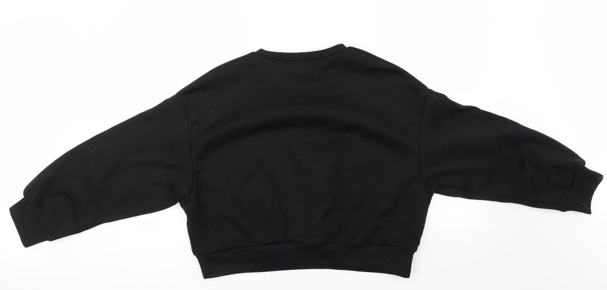 SHEIN Womens Black   Pullover Jumper Size 8