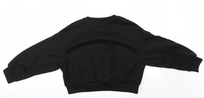 SHEIN Womens Black   Pullover Jumper Size 8