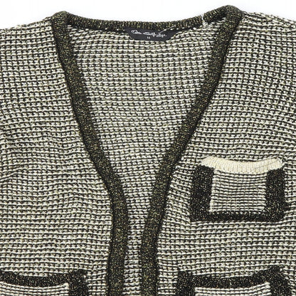 Miss Selfridge Womens Yellow   Cardigan Jumper Size 14