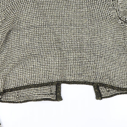 Miss Selfridge Womens Yellow   Cardigan Jumper Size 14