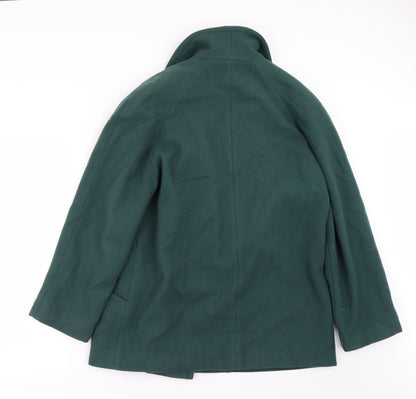 Preworn Womens Green   Jacket Coat Size 14