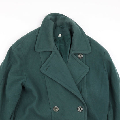 Preworn Womens Green   Jacket Coat Size 14