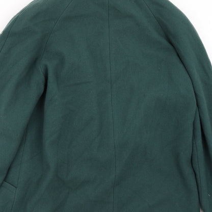 Preworn Womens Green   Jacket Coat Size 14
