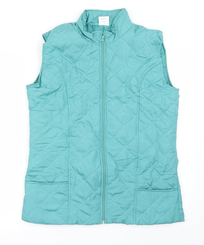 Womens UK Size M Preworn Green Jacket