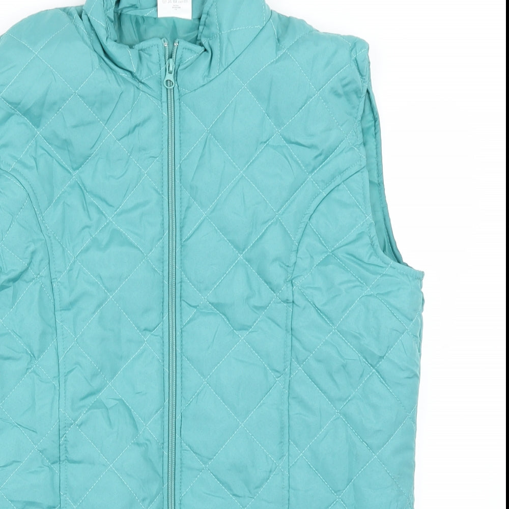 Womens UK Size M Preworn Green Jacket