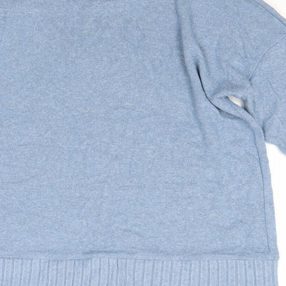 The lounge edit Womens Blue   Pullover Jumper Size 8
