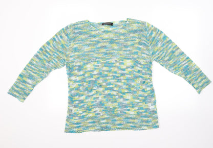 Just Elegance Womens Multicoloured   Pullover Jumper Size M