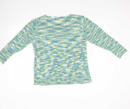 Just Elegance Womens Multicoloured   Pullover Jumper Size M