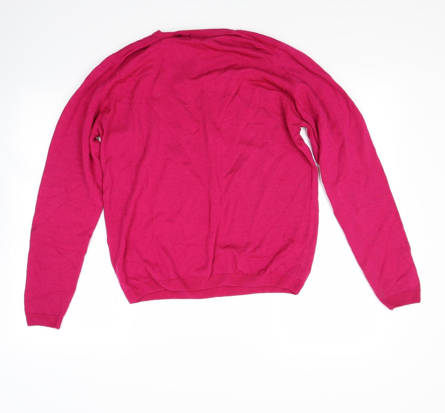 wem Womens Red   Pullover Jumper Size M