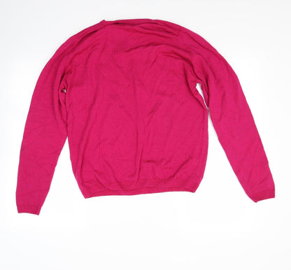 wem Womens Red   Pullover Jumper Size M