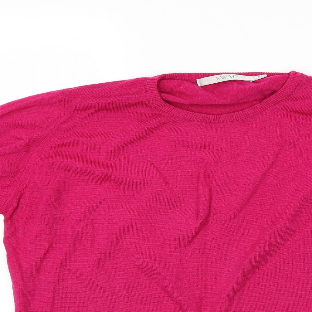 wem Womens Red   Pullover Jumper Size M