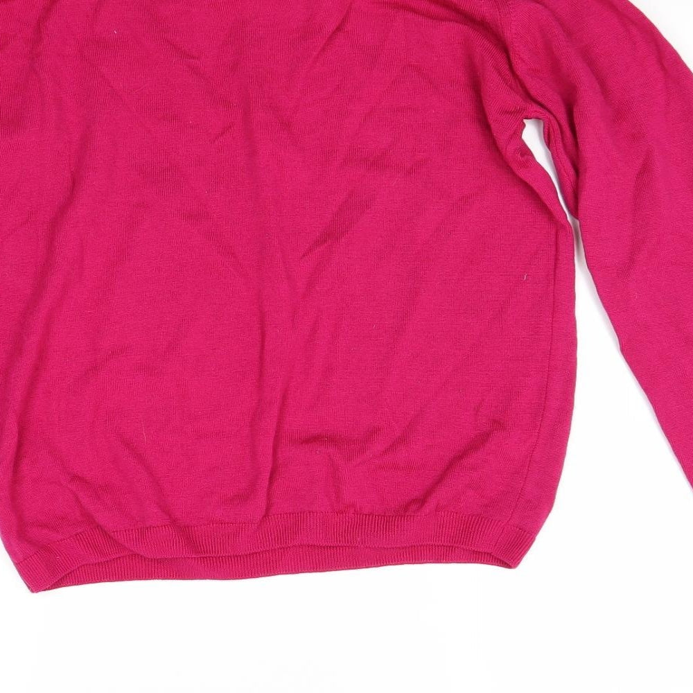 wem Womens Red   Pullover Jumper Size M