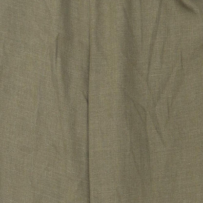 Womens UK Size 30 in Preworn Regular Fit  Green Trousers