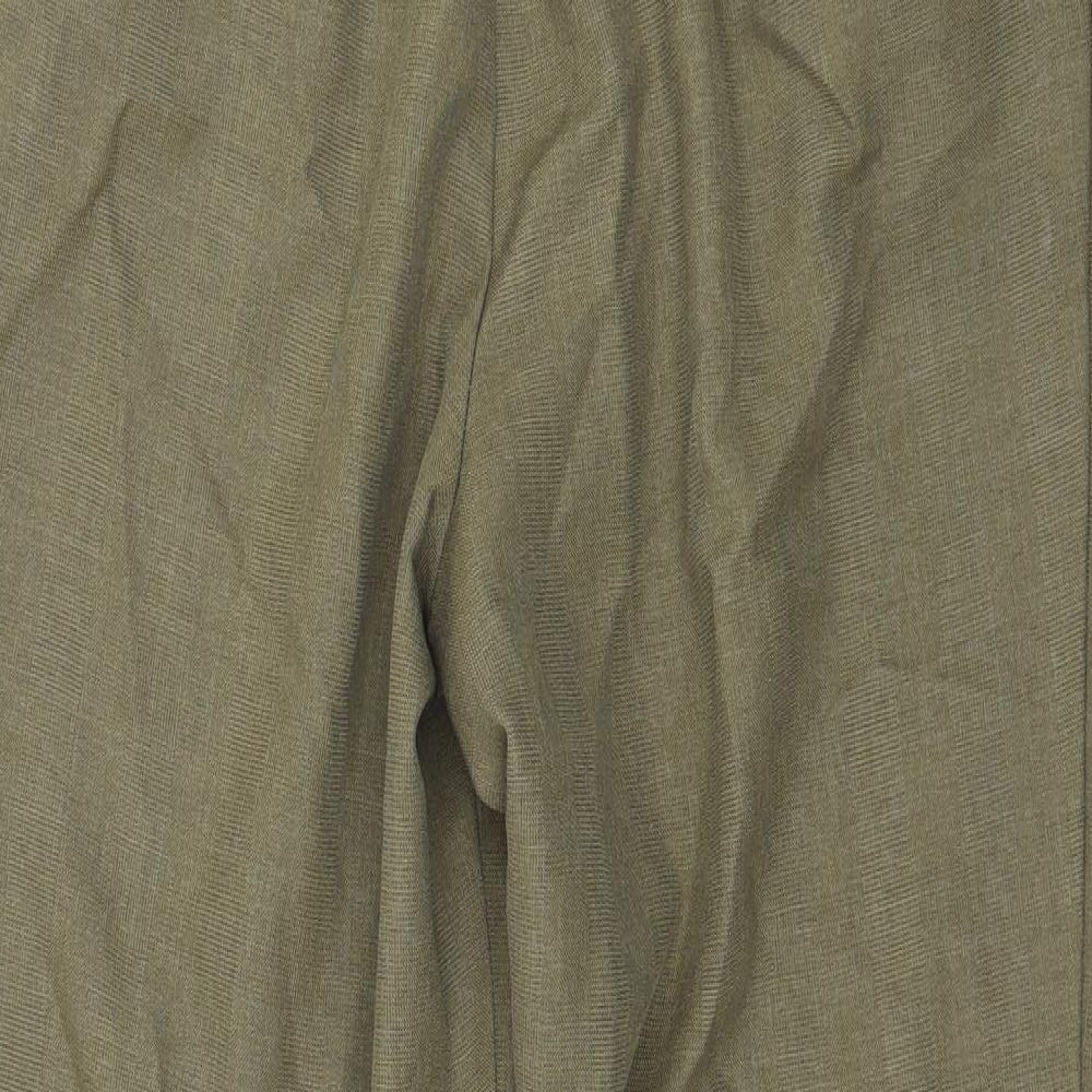 Womens UK Size 30 in Preworn Regular Fit  Green Trousers