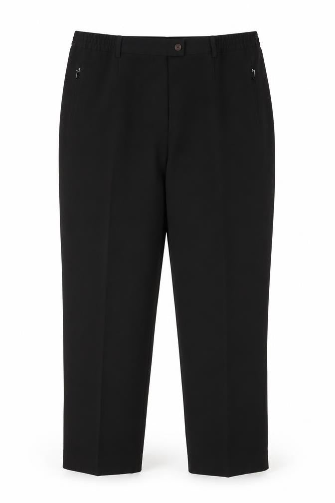 Womens UK Size 20 Oscar B Regular Fit  Black Trousers