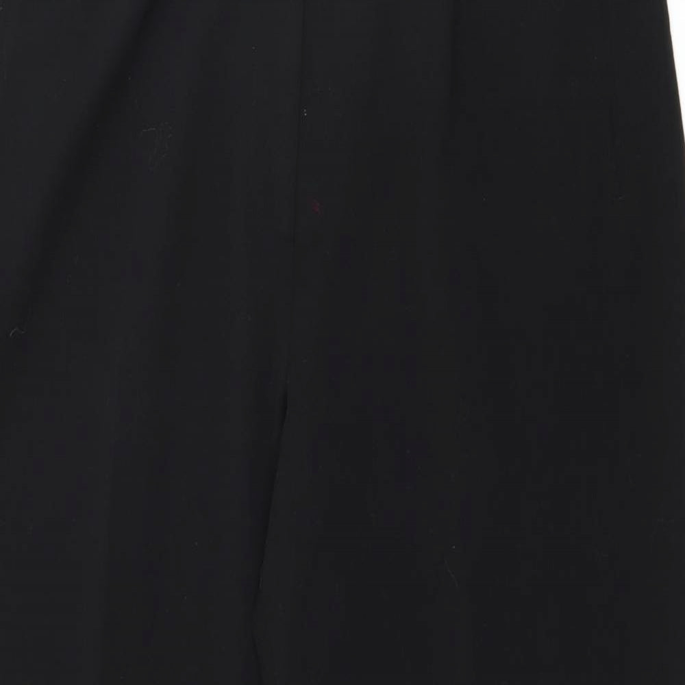 Womens UK Size 20 Oscar B Regular Fit  Black Trousers