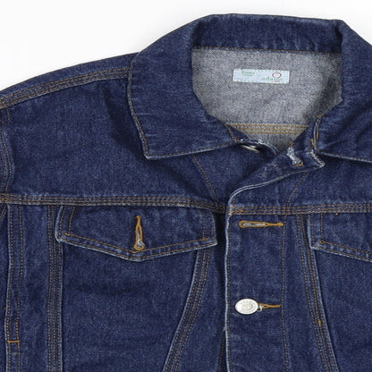 Adams Girls Blue  Denim Jacket  Size 9 Years