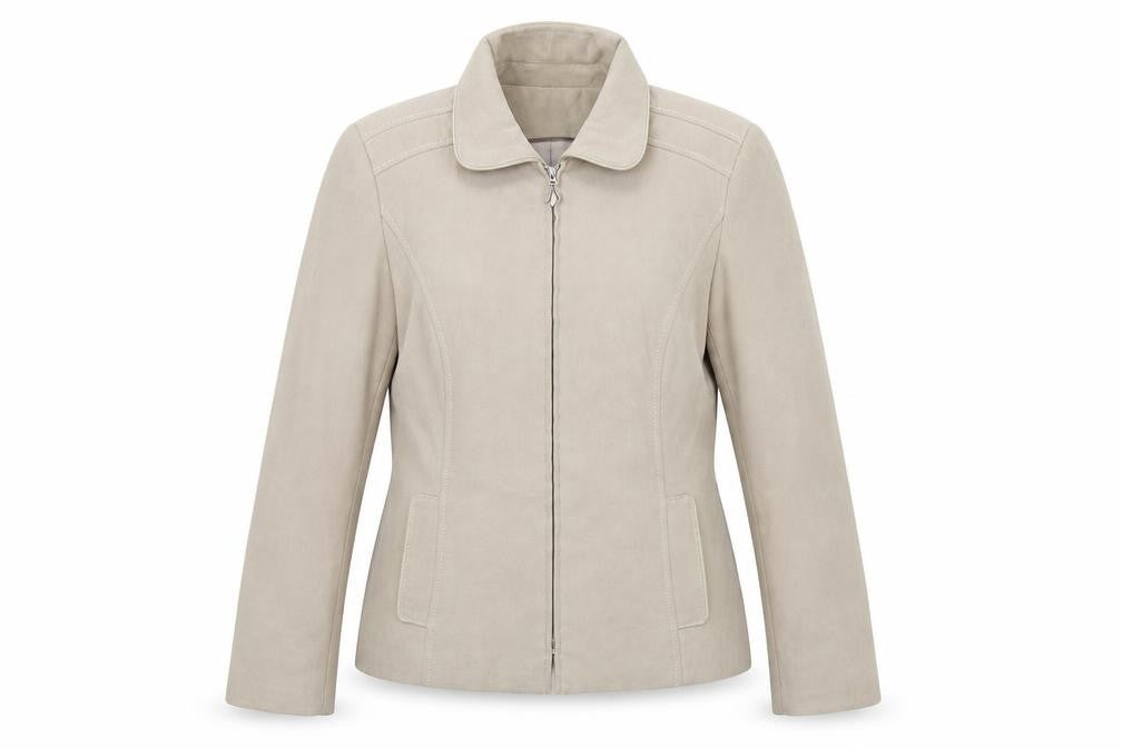 Womens UK Size 12 BM Beige Jacket