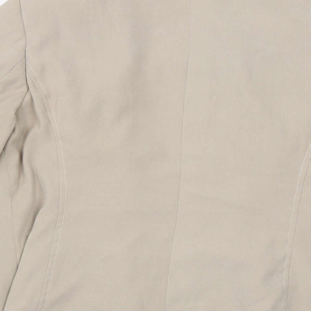 BM Womens Beige   Jacket  Size 12