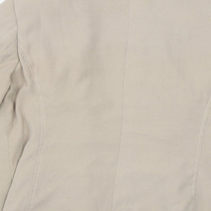 BM Womens Beige   Jacket  Size 12