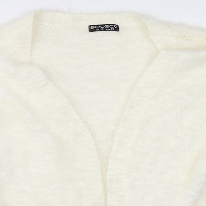 Select Womens Ivory   Cardigan Jumper Size 12