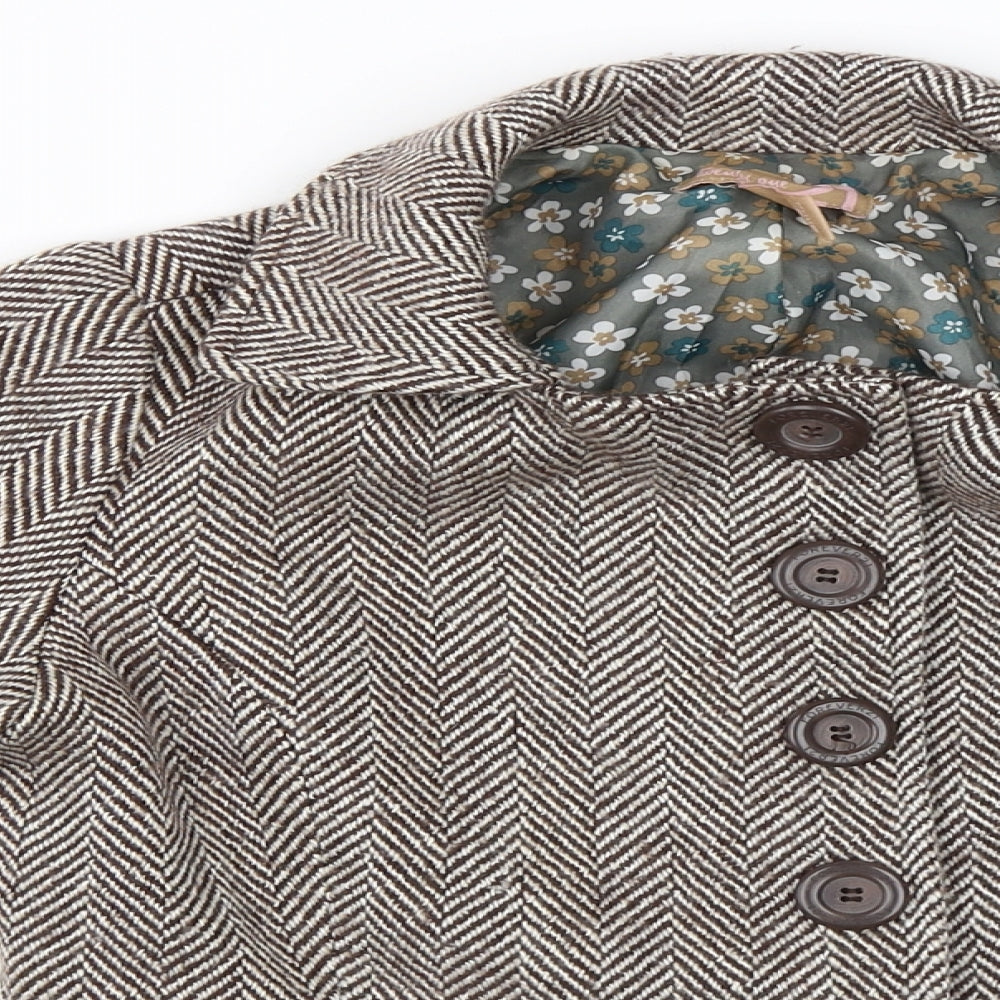 Twenty One Womens Brown   Jacket Blazer Size S